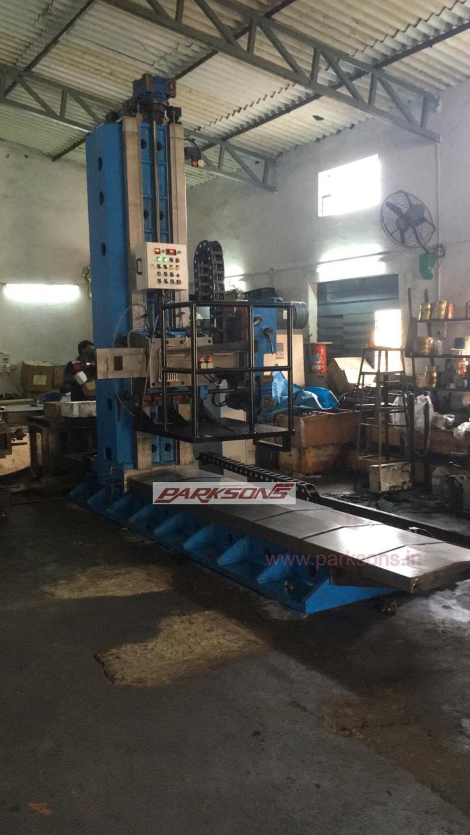 Precision engineering workshop setup for the High Speed Rail (Bullet Train) project, supporting modern infrastructure development