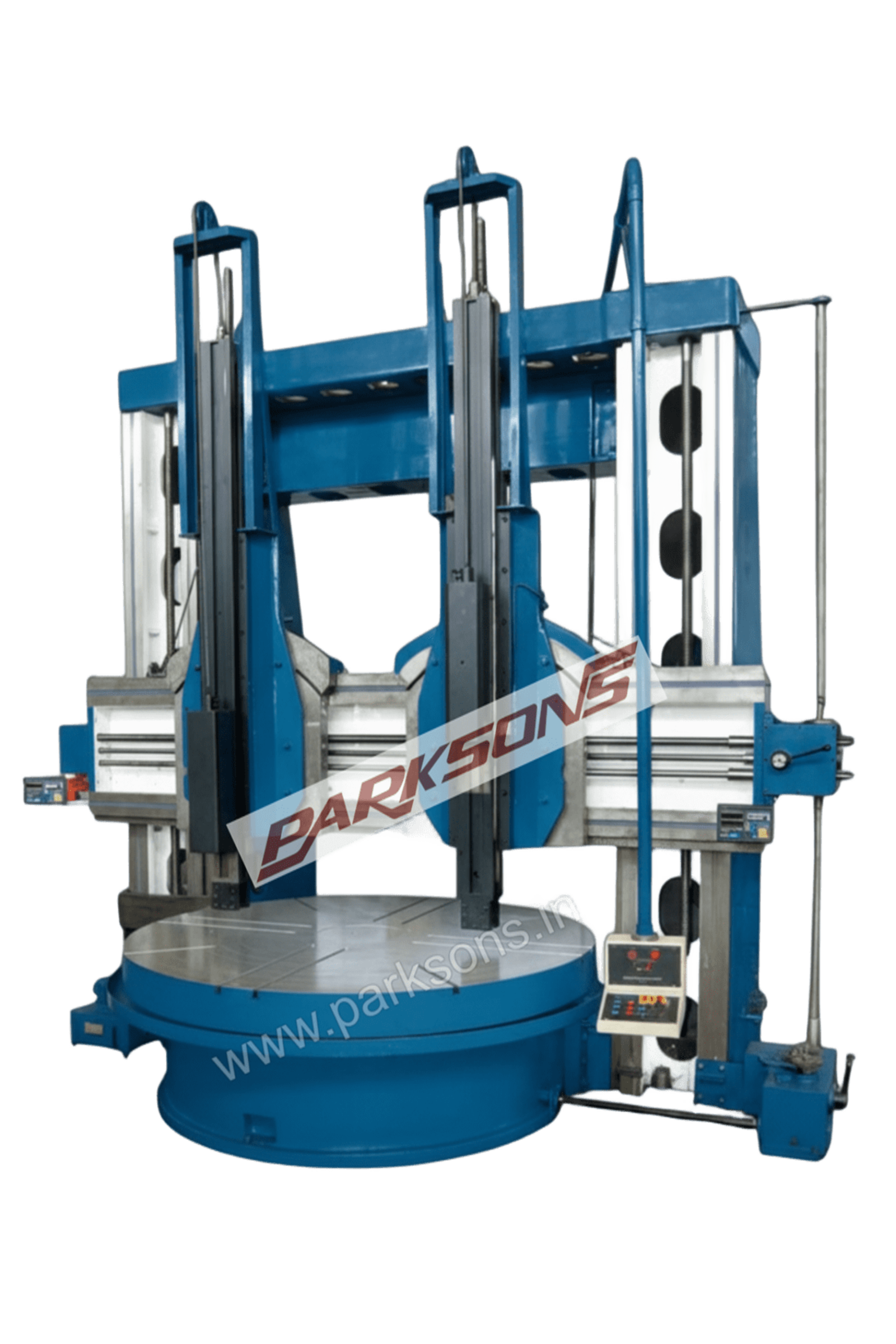 VTL (Vertical Turning Lathe) for machining large diameter, heavy-duty circular components such as flanges and turbine housings